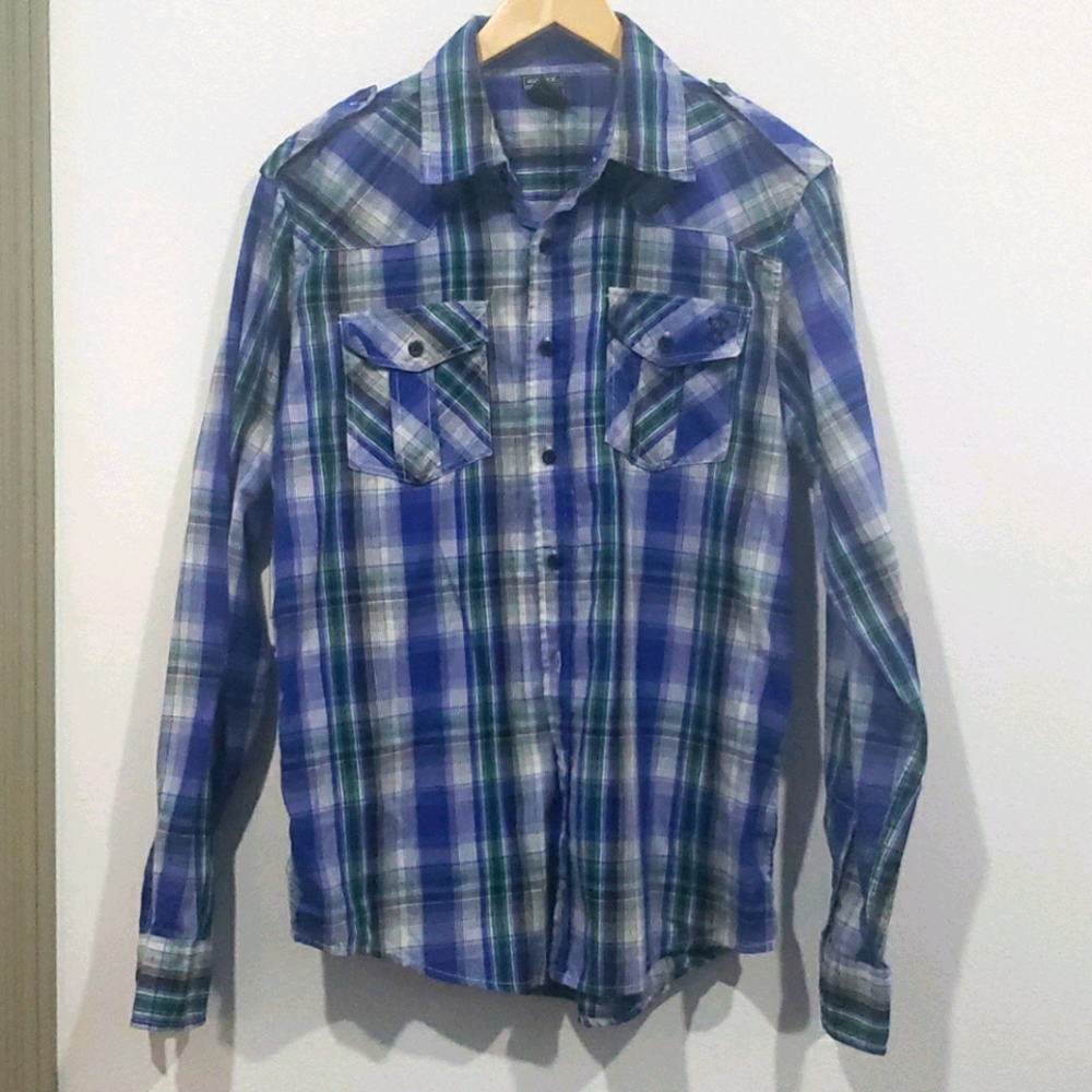 Avirex button shirt